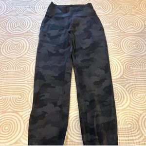 lululemon athletica Camo align joggers- Black